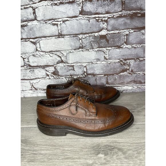 O\'Sullivan Wingtip Brogue Brown Leather Oxfords Dress Shoes Men’s Sz 6D US/39EU main image 16